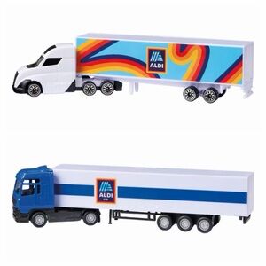 ALDI Semi Truck Trailer Toys, Germany, US Design